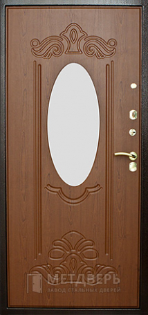 Дверь с зеркалом №9 - фото